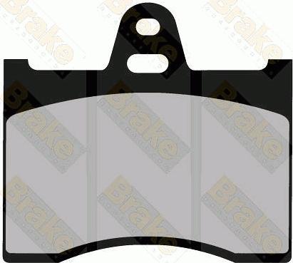 Brake Engineering PA720 - Гальмівні колодки, дискові гальма autocars.com.ua