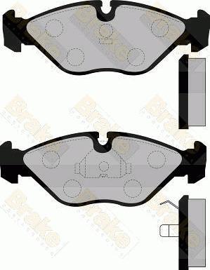 Brake Engineering PA818 - Гальмівні колодки, дискові гальма autocars.com.ua