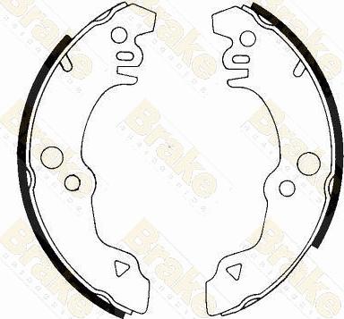 Brake Engineering SH2135 - Комплект гальм, барабанний механізм autocars.com.ua