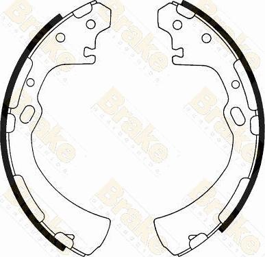 Brake Engineering SH2334 - Комплект гальм, барабанний механізм autocars.com.ua