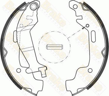 Brake Engineering SH2599 - Комплект гальм, барабанний механізм autocars.com.ua