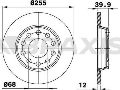 Metzger 230749 - Тормозной диск avtokuzovplus.com.ua