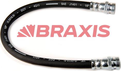Braxis AH0178 - Гальмівний шланг autocars.com.ua