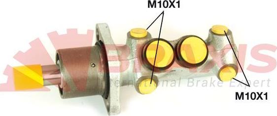 Braxis AJ0011 - Головний гальмівний циліндр autocars.com.ua