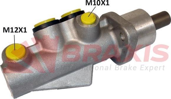 Braxis AJ0028 - Головний гальмівний циліндр autocars.com.ua