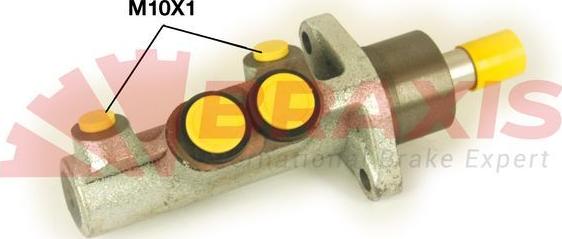 Braxis AJ0109 - Головний гальмівний циліндр autocars.com.ua