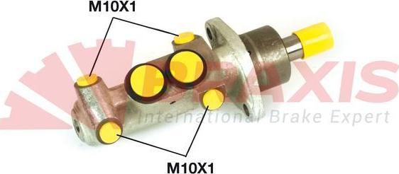 Braxis AJ0132 - Головний гальмівний циліндр autocars.com.ua