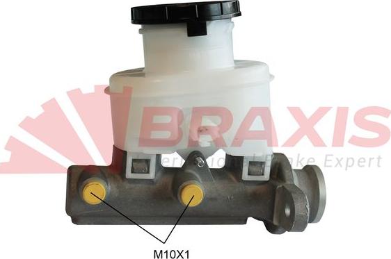 Braxis AJ0208 - Головний гальмівний циліндр autocars.com.ua