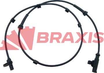 Braxis AK0215 - Датчик ABS, частота обертання колеса autocars.com.ua
