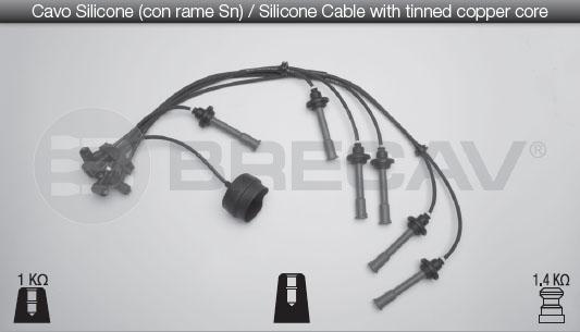 Brecav 01.547 - Комплект проводів запалювання autocars.com.ua