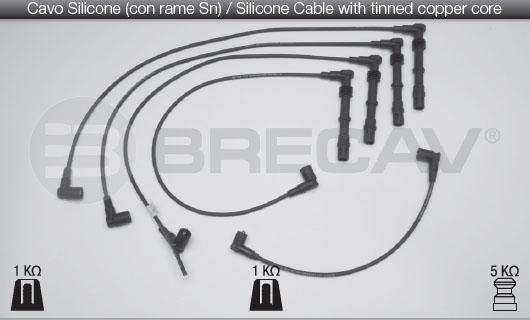 Brecav 02.517 - Комплект проводов зажигания autodnr.net
