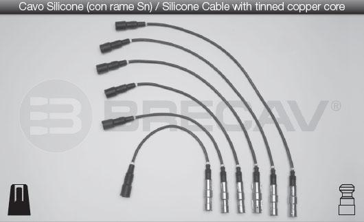 Brecav 02.519 - Комплект проводів запалювання autocars.com.ua