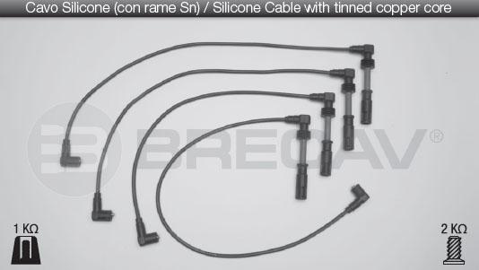 Brecav 02.521 - Комплект проводів запалювання autocars.com.ua