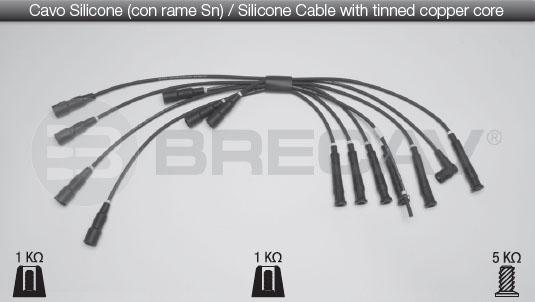 Brecav 04.505 - Комплект проводів запалювання autocars.com.ua