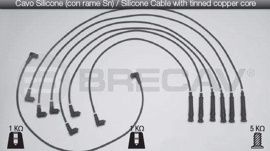 Brecav 04.510 - Комплект проводов зажигания autodnr.net