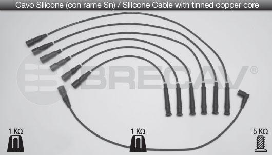 Brecav 04.519 - Комплект проводів запалювання autocars.com.ua