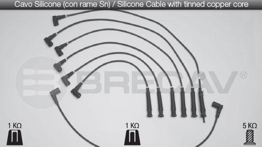 Brecav 04.521 - Комплект проводів запалювання autocars.com.ua
