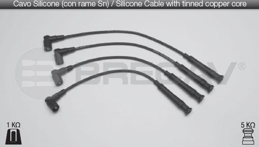 Brecav 04.536 - Комплект проводів запалювання autocars.com.ua