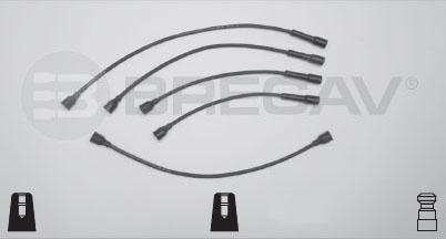 Brecav 06.025 - Комплект проводів запалювання autocars.com.ua