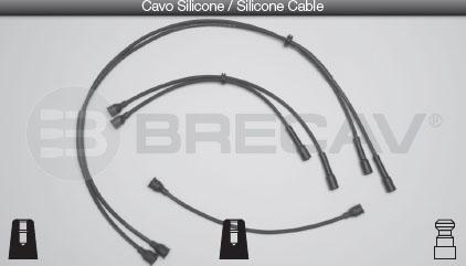 Brecav 07.405 - Комплект проводів запалювання autocars.com.ua
