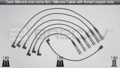 Brecav 08.521 - Комплект проводів запалювання autocars.com.ua
