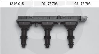 Brecav 109.011E - Котушка запалювання autocars.com.ua