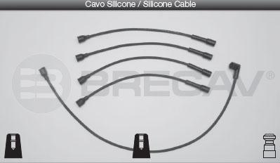 Brecav 11.411 - Комплект проводів запалювання autocars.com.ua