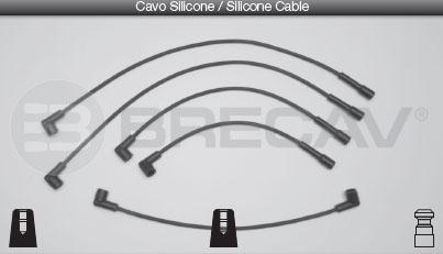 Brecav 11.412 - Комплект проводів запалювання autocars.com.ua