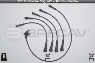 Brecav 11.521 - Комплект проводів запалювання autocars.com.ua
