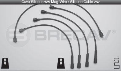 Brecav 11.555 - Комплект проводів запалювання autocars.com.ua