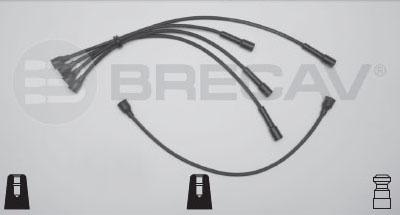 Brecav 12.007 - Комплект проводів запалювання autocars.com.ua