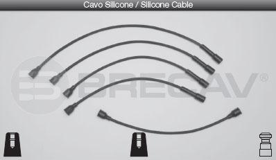 Brecav 12.400 - Комплект проводів запалювання autocars.com.ua
