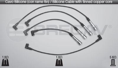 Brecav 14.502 - Комплект проводов зажигания autodnr.net