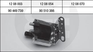 Brecav 209.008E - Котушка запалювання autocars.com.ua