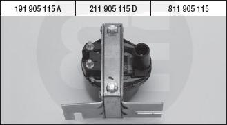 Brecav 214.007 - Котушка запалювання autocars.com.ua