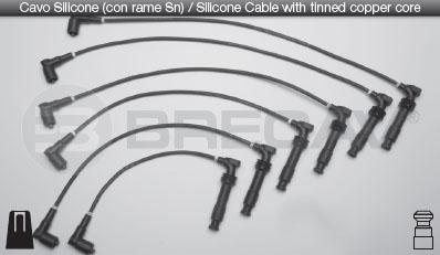 Brecav 23.504 - Комплект проводів запалювання autocars.com.ua