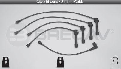 Brecav 25.512 - Комплект проводів запалювання autocars.com.ua