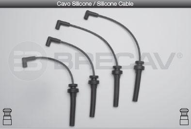 Brecav 42.509 - Комплект проводів запалювання autocars.com.ua
