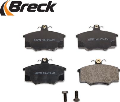 Breck 20574 10 701 00 - Тормозные колодки, дисковые, комплект autodnr.net