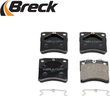Breck 21635 00 703 00 - Тормозные колодки, дисковые, комплект autodnr.net