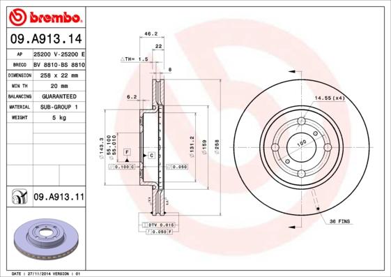 Breco BS 8810 - Тормозной диск autodnr.net