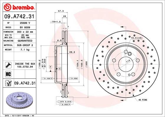 BOSCH 0 986 479 D60 - Тормозной диск avtokuzovplus.com.ua