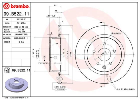 Breco BV 9374 - Тормозной диск avtokuzovplus.com.ua