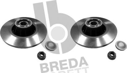 Breda Lorett DFM0001 - Гальмівний диск autocars.com.ua