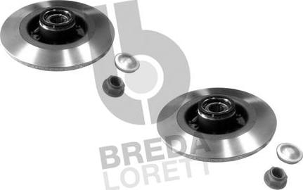 Breda Lorett DFM0005 - Тормозной диск avtokuzovplus.com.ua