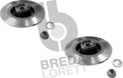 Breda Lorett DFM0006 - Тормозной диск avtokuzovplus.com.ua