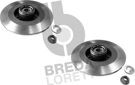 Breda Lorett DFM0007 - Тормозной диск autodnr.net