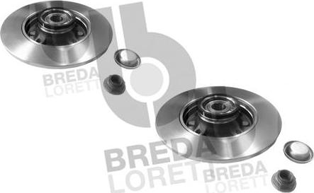 Breda Lorett DFM0008 - Гальмівний диск autocars.com.ua