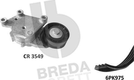 Breda Lorett KCA0029 - Поликлиновый ременный комплект autodnr.net