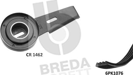 Breda Lorett KCA0053 - Поликлиновый ременный комплект avtokuzovplus.com.ua